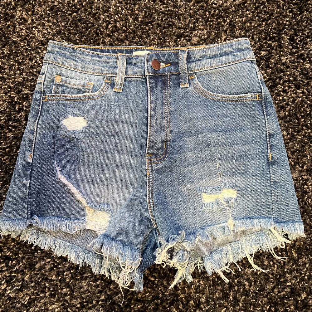 fashion nova denim shorts